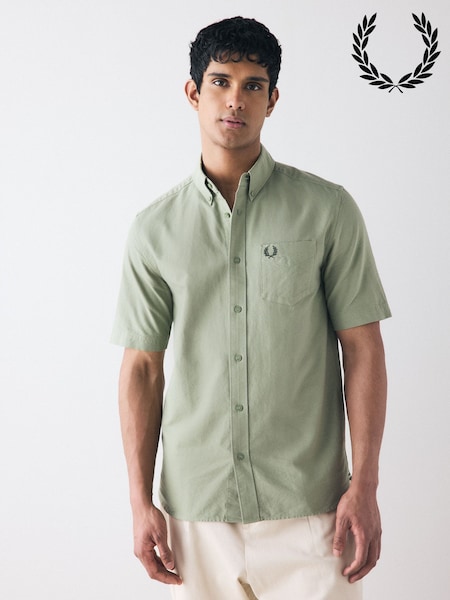 Fred Perry SS Oxford Shirt (AW9352) | £90