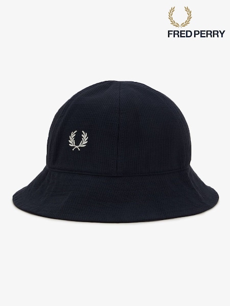 Fred Perry Seersucker Bucket Hat (AW9357) | £60