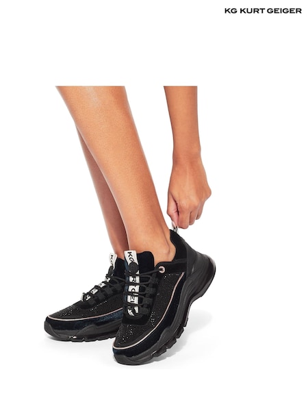 KG Kurt Geiger Legit Lace-Up Trainers (AW9385) | £89