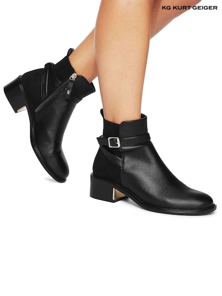 Kg Kurt Geiger Helen Black Boots (AW9394) | £89