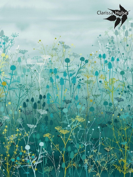 Clarissa Hulse Peacock Tanias Garden Fixed Size 4M Mural (AW9496) | £300