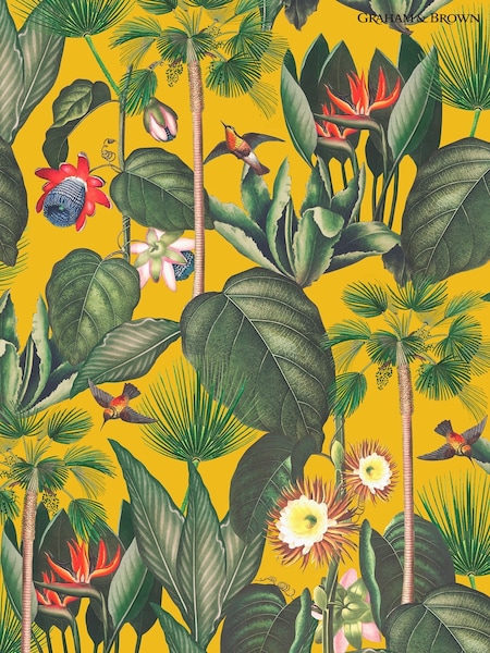 Graham & Brown Sol Botanique Jungle Fixed 4M Mural (AW9556) | £300