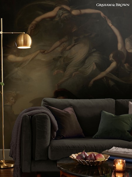 Graham & Brown Black Tate Fuseli The Shepherds Dream 4M Mural (AW9575) | £280