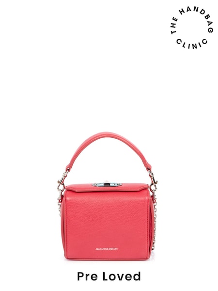 Alexander McQueen Pink Cross-Body Leather Handbag (AW9640) | £640