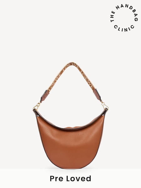 Loewe Brown Luna Leather Handbag (AW9710) | £1,260