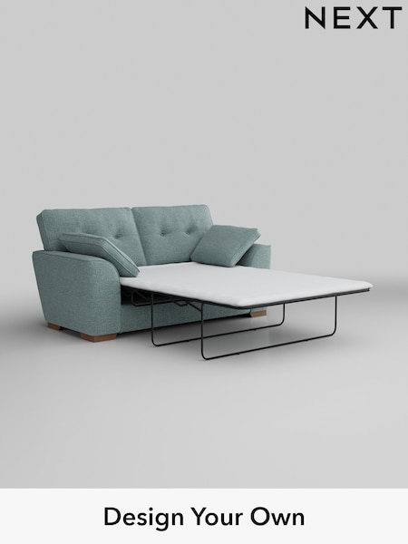 Chunky Chenille/Light Teal Green Stamford Buttoned Back (AW9884) | £1,399