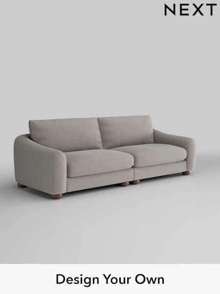 Fine Chenille Easy Clean/Light Steel Grey Arches (AW9889) | £1,425