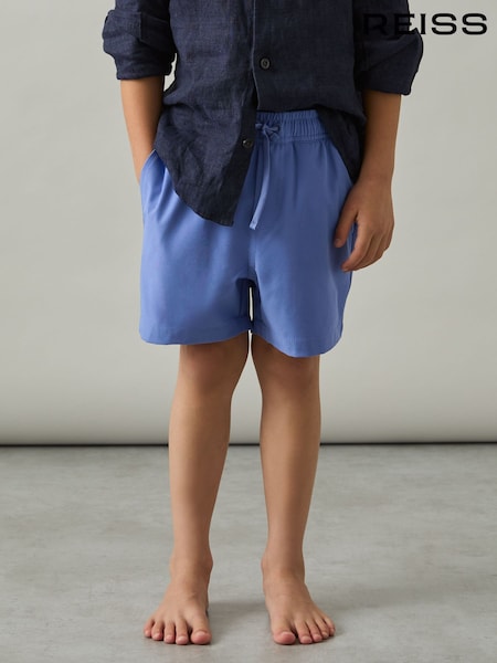 Reiss French Blue Cliff 9-13 yrs Drawstring Swim Shorts (AW9957) | £26