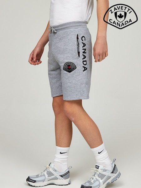 Zavetti Canada Junior Grey Botticini Reflective Shorts (AY0007) | £32