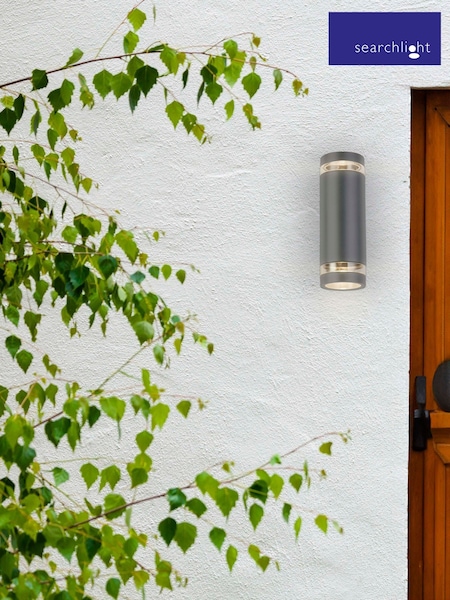 Searchlight Light Grey Texas Outdoor Wall Light (AY0013) | £26