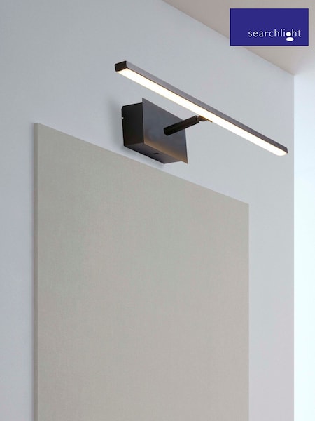 Searchlight Black Lucca LED Wall Light IP44 (AY0016) | £36