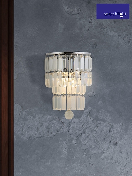 Searchlight Chrome Prism 2 Wall Light (AY0056) | £65