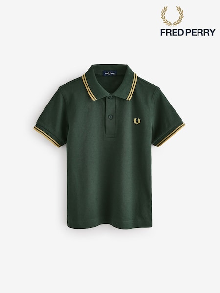 Fred Perry Kids Twin Tipped Polo Shirt (AY0061) | £45