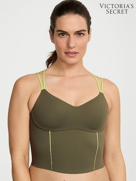 Victoria's Secret Desert Cactus Green Elevate™ Chroma Contours Tank Top (AY0091) | £49