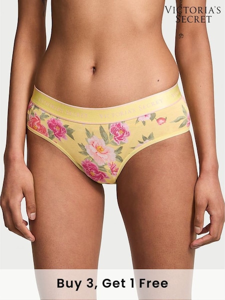 Victoria's Secret Yellow Floral Hipster Knickers (AY0117) | £9