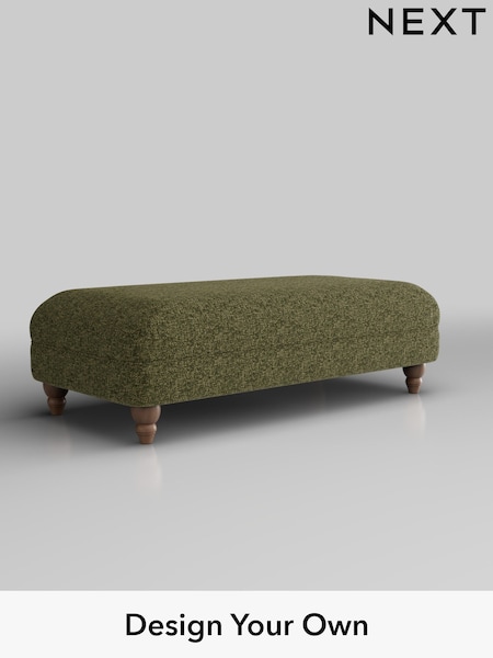 Chunky Chenille/Dark Moss Green Ashford Relaxed Sit (AY0199) | £475