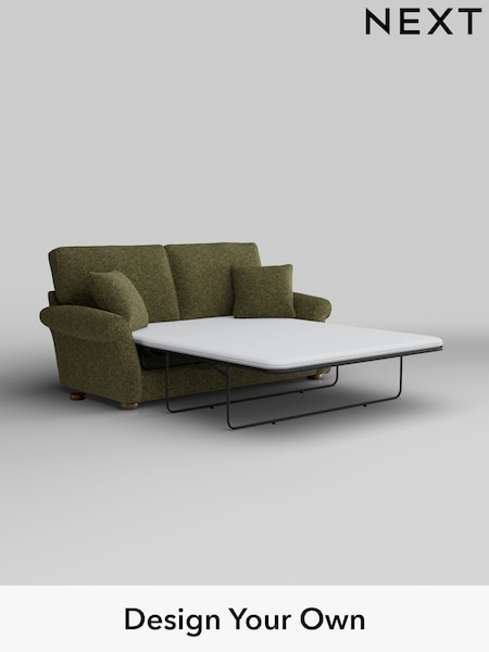 Chunky Chenille/Dark Moss Green Ashford Relaxed Sit (AY0199) | £1,599