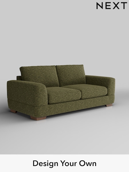 Chunky Chenille/Dark Moss Green Clayton (AY0201) | £1,225