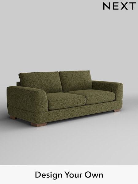 Chunky Chenille/Dark Moss Green Clayton (AY0201) | £1,325