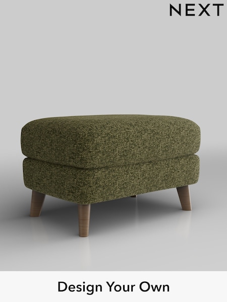 Chunky Chenille/Dark Moss Green Conway Relaxed Sit (AY0202) | £425