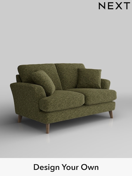 Chunky Chenille/Dark Moss Green Conway Relaxed Sit (AY0202) | £1,150