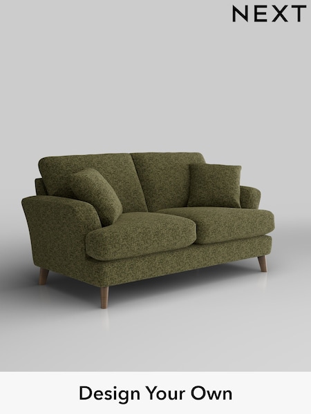 Chunky Chenille/Dark Moss Green Conway Relaxed Sit (AY0202) | £1,250