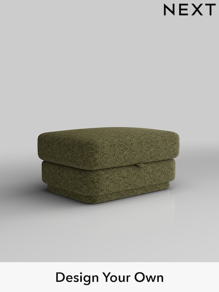 Chunky Chenille/Dark Moss Green N. Premium Pia (AY0214) | £675