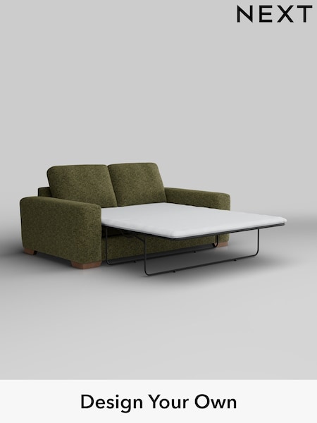 Chunky Chenille/Dark Moss Green Houghton Deep Relaxed Sit (AY0222) | £1,525