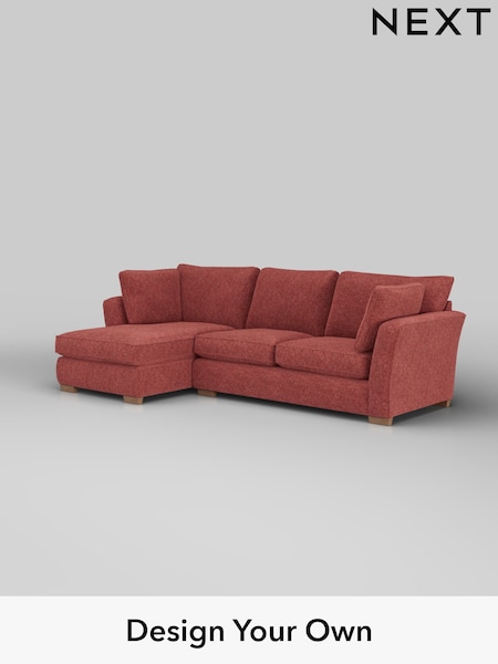 Cotswold Chenille/Dark Terracotta Orange Heath Highback (AY0227) | £2,099
