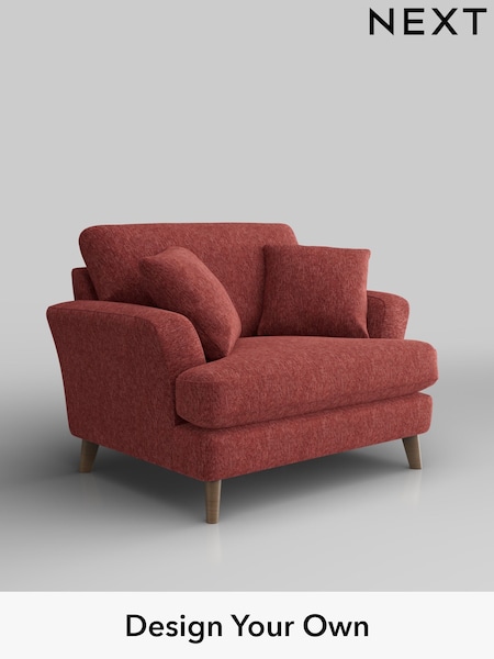 Cotswold Chenille/Dark Terracotta Orange Conway Relaxed Sit (AY0239) | £975
