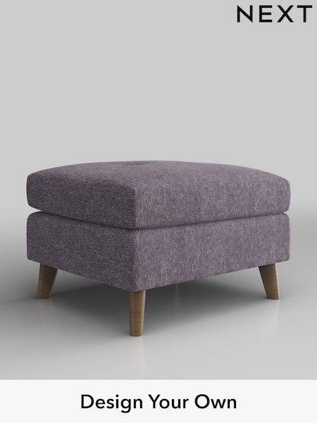 Cotswold Chenille/Light Lilac Purple Wilson Buttoned Back (AY0277) | £350