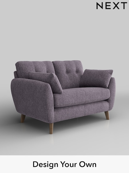Cotswold Chenille/Light Lilac Purple Wilson Buttoned Back (AY0277) | £850