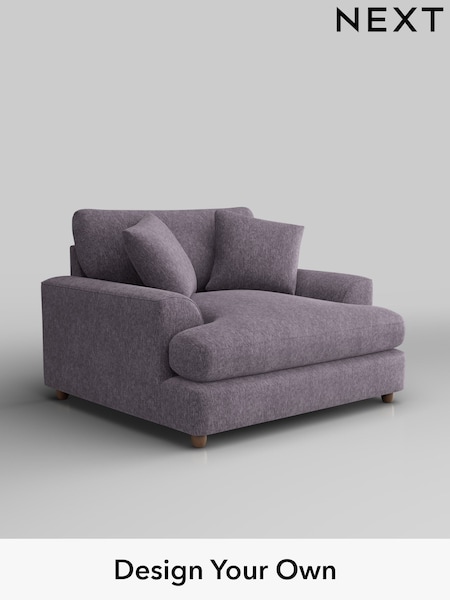 Cotswold Chenille/Light Lilac Purple Parker Platform Grand Relaxed Sit (AY0292) | £1,299