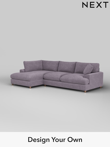 Cotswold Chenille/Light Lilac Purple Parker Platform Grand Relaxed Sit (AY0292) | £2,525