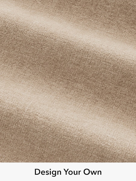 Luxe Chenille/Mid Camel Beige Fabric By Metre (AY0355) | £168