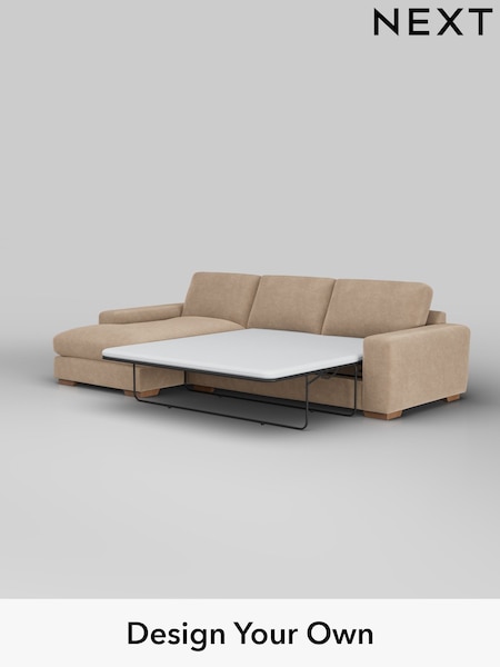 Luxe Chenille/Mid Camel Beige Houghton Deep Relaxed Sit (AY0363) | £2,975