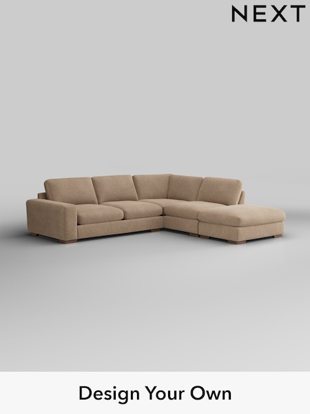 Luxe Chenille/Mid Camel Beige Houghton Deep Relaxed Sit (AY0363) | £2,825