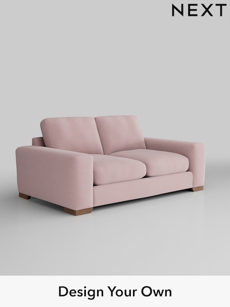 Natural Mix/Light Rose Pink Houghton Deep Relaxed Sit (AY0390) | £1,450