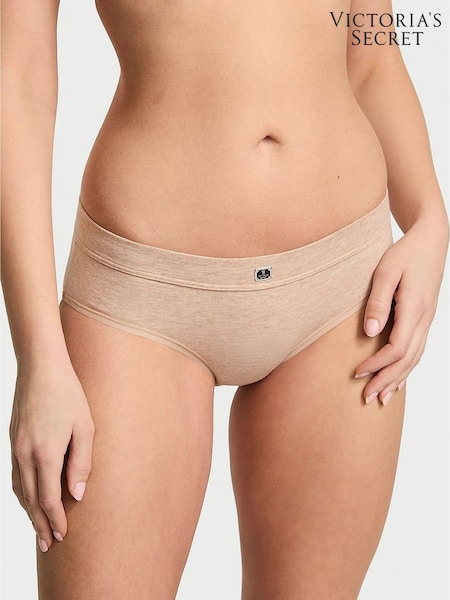 Victoria's Secret Blush Pink Heather Hipster Cotton Logo Knickers (AY0420) | £9