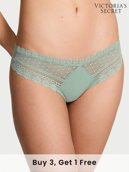 Victoria's Secret Seasalt Green Thong Knickers (AY0437) | £9