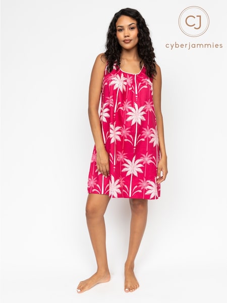 Cyberjammies Pink Short Nightdress (AY0744) | £29