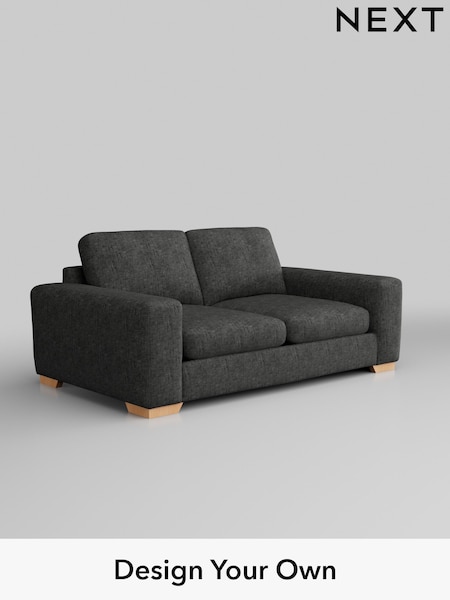 Boucle Weave Easy Clean/Charcoal Grey Houghton Deep Sit (AY0868) | £1,150