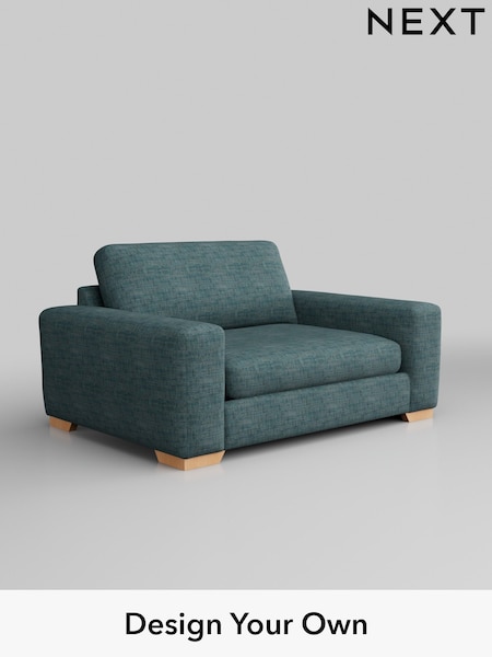 Boucle Weave Easy Clean/Dark Teal Green Houghton Deep Sit (AY0870) | £1,050