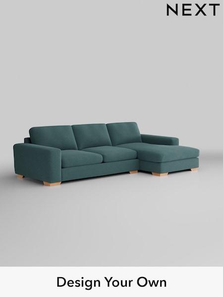 Chunky Chenille/Mid Teal Green Houghton Deep Sit (AY0894) | £2,250