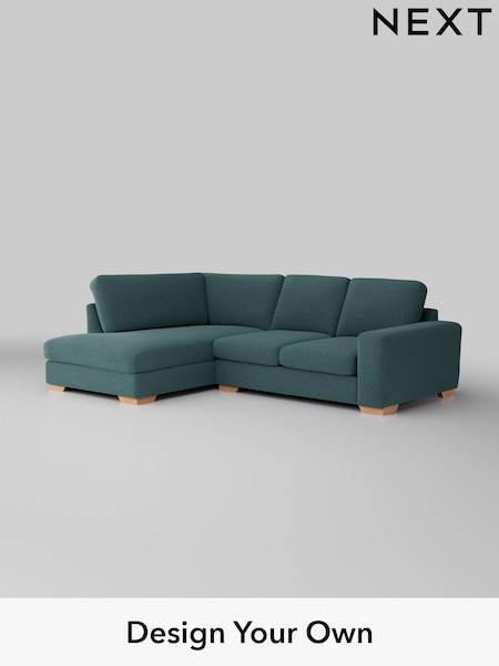 Chunky Chenille/Mid Teal Green Houghton Deep Sit (AY0894) | £2,099