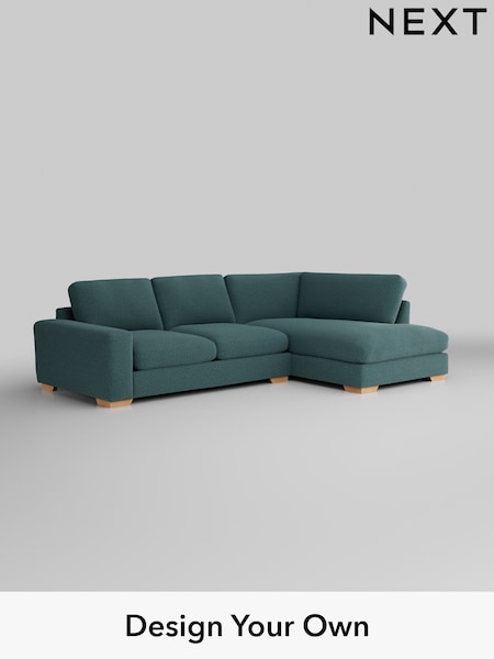 Chunky Chenille/Mid Teal Green Houghton Deep Sit (AY0894) | £2,199