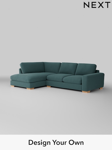Chunky Chenille/Mid Teal Green Houghton Deep Sit (AY0894) | £2,199