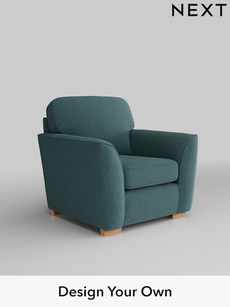 Chunky Chenille/Mid Teal Green Malvern (AY0897) | £625