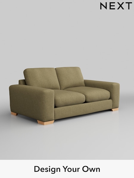 Chunky Weave/Dark Moss Green Houghton Deep Relaxed Sit (AY0911) | £1,325