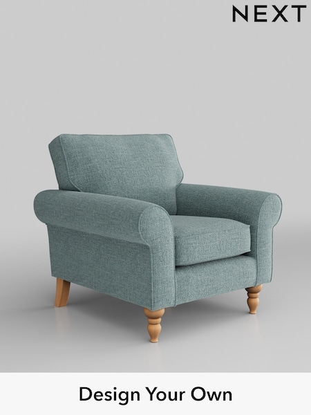 Chunky Chenille/Light Teal Green Mallory (AY0916) | £625